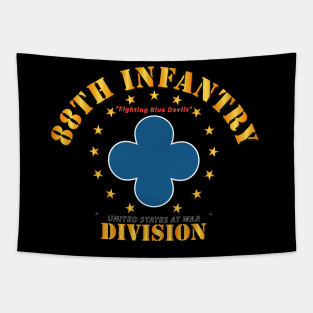 88th Infantry Division - Fighting Blue Devils Tapestry