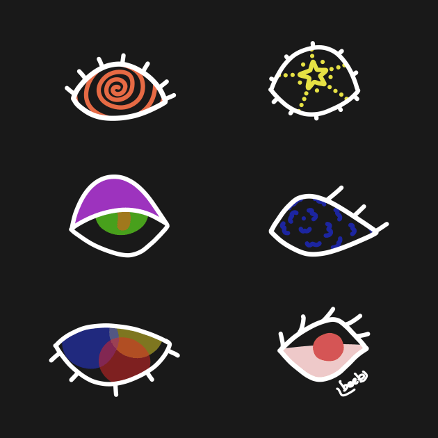 neon eyes by karmadogg