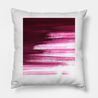 Pink Painting Art Pillow