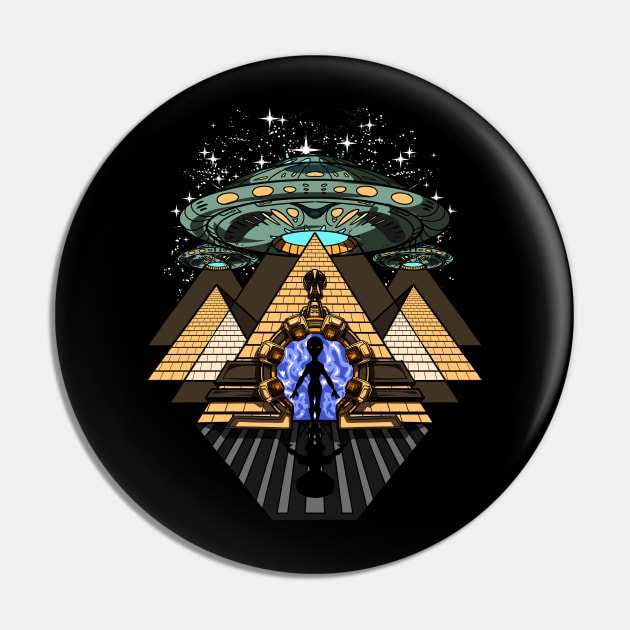 Alien Abduction Egyptian Pyramids Pin by underheaven