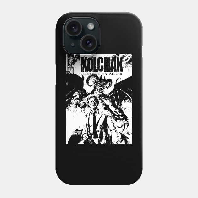 Pencil White Kolchak is satan Phone Case by regencyan