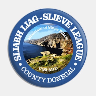 Slieve League (rd) Pin