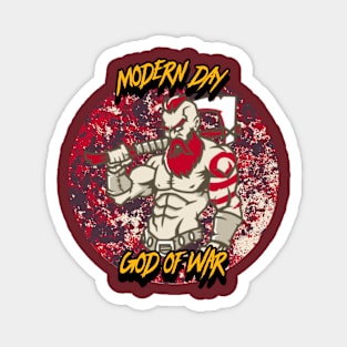 Modern Day God of War Magnet