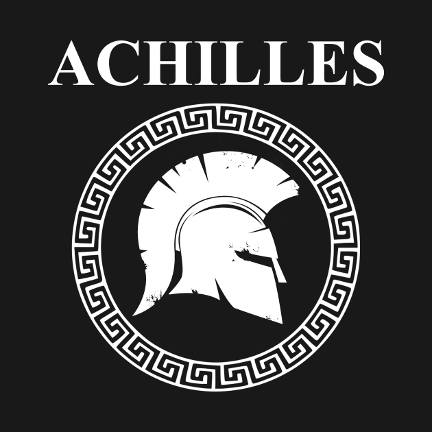 Achilles Ancient Greek Warrior Achilles T Shirt TeePublic