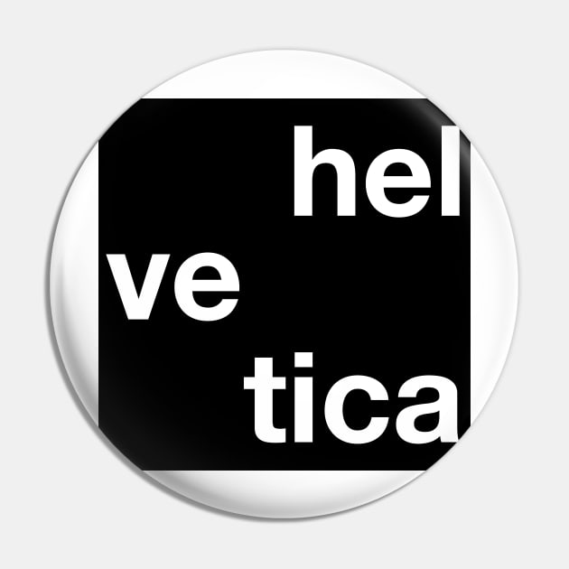 Helvetica -  Timeless Font Pin by designerra