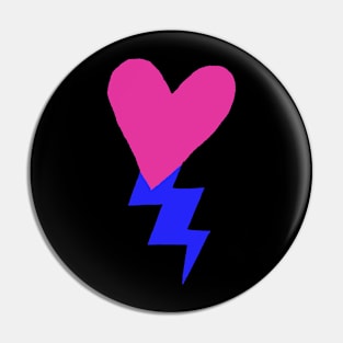 Heart of Thunder Pin