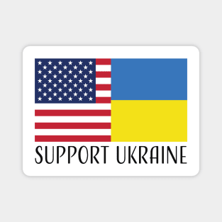 Support Ukraine - USA Magnet