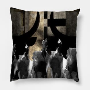 Of Beast and Man Pillow