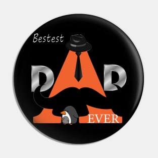 Bestest dad ever fathers day Pin