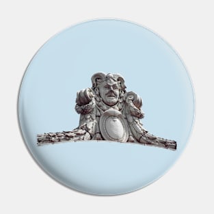 Chicago Mascaron Pin