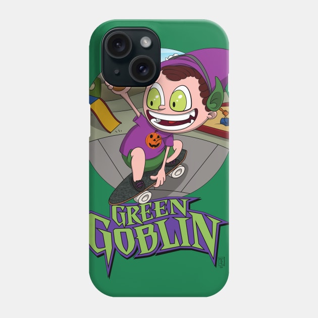 Green Goblin Phone Case by Joshessel