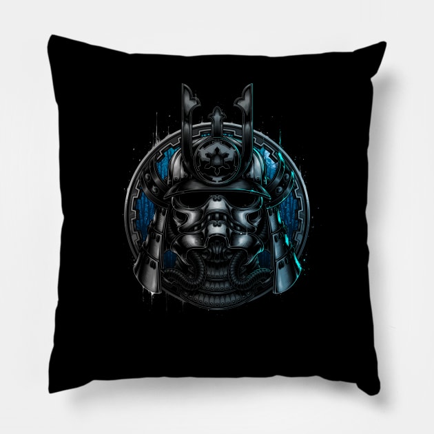 Shogun Soldier Pillow by BlackoutBrother