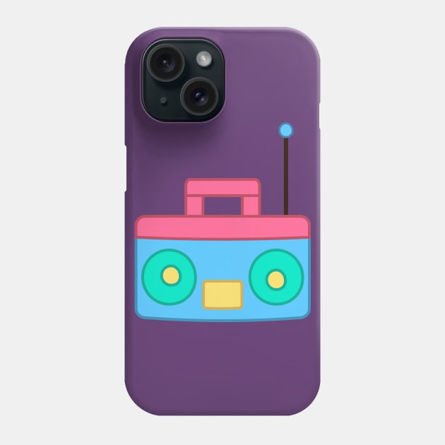 Boom Box - Mabel's Sweater Collection Phone Case by Ed's Craftworks