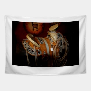 alb saddle Tapestry