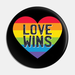 Love wins Pin