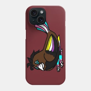 Nonbinary Pride Bird Phone Case