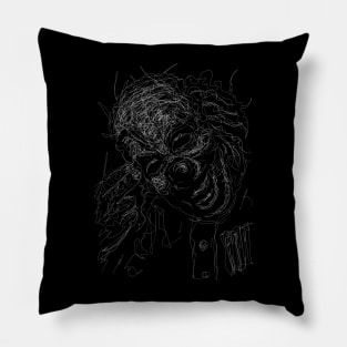 Shawn Clown Slip Music Knot Pillow