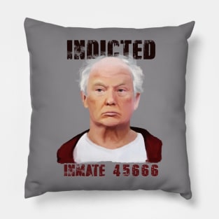 Indicted Inmate 45666 Pillow