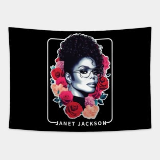 Janet Jackson //  Fan Design Tapestry