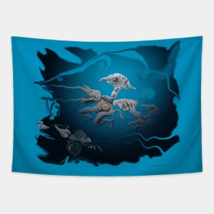 Strange bird Tapestry