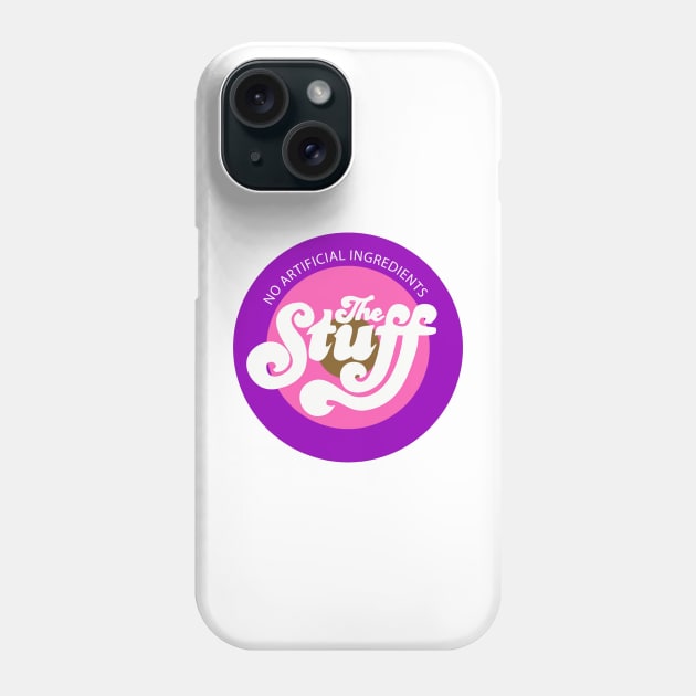 The Stuff- No Artificial Ingredients Phone Case by DankSpaghetti