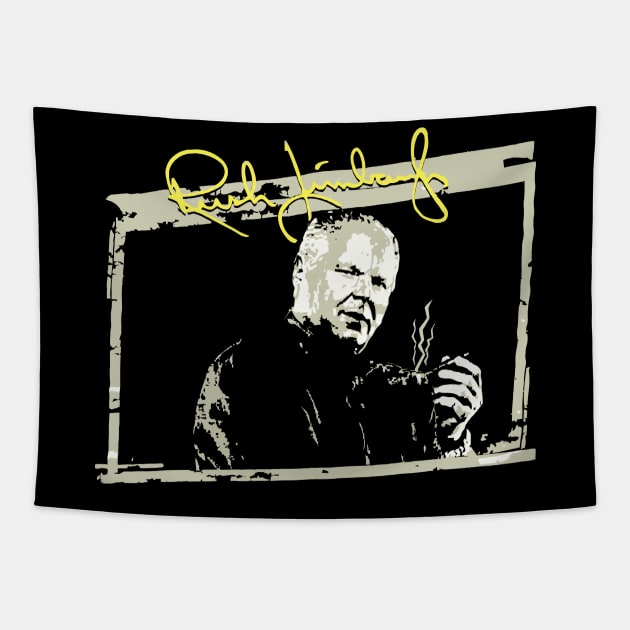 Rush Limbaugh Betsy Tapestry by ris kingdom