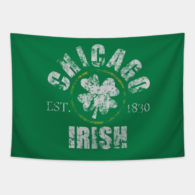 Vintage Chicago Irish Heritage Tapestry by E