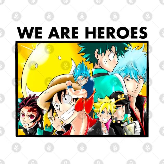 Shonen Heroes by Uzzi Watson