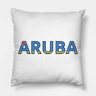 Drapeau Aruba Pillow