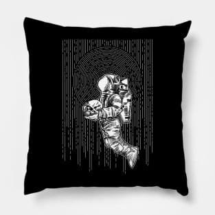 Flying Astronout Pillow