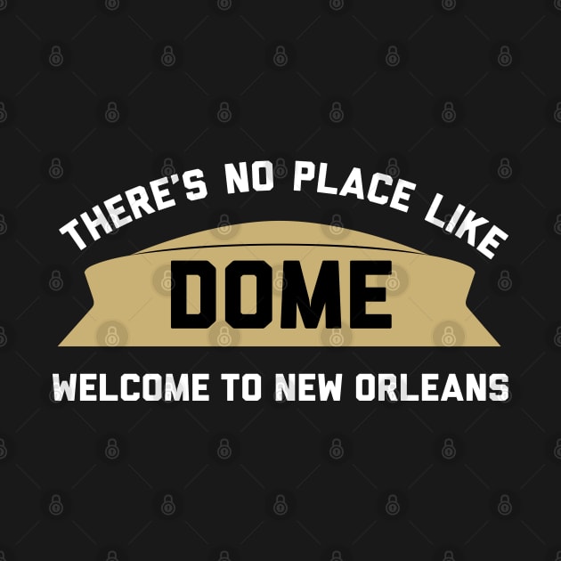 Theres No Place Like Dome, NO - black by KFig21