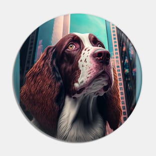 English Springer Spaniel in the Big Apple! Pin