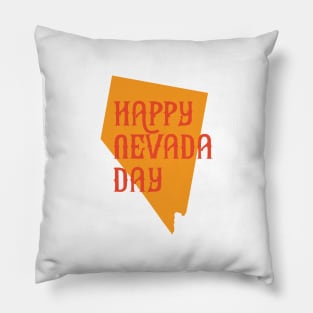 Nevada Day's T-Shirts Pillow