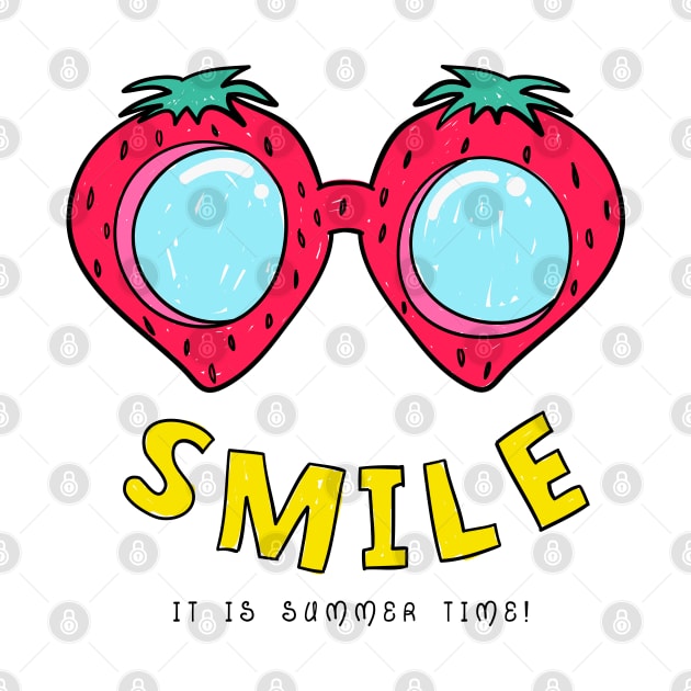 Strawberry Smile by Mako Design 