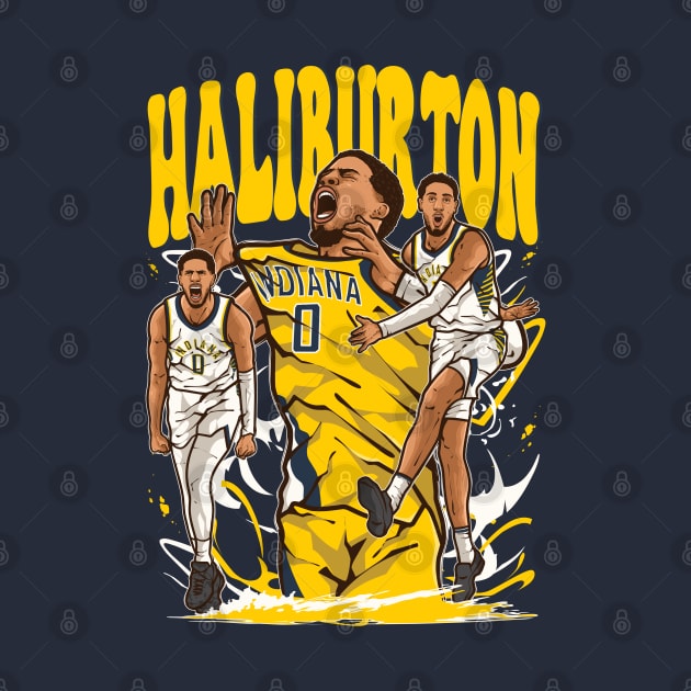 Tyrese Haliburton Cartoon