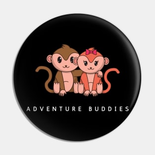 Adventure Buddies- Exploring the World Together Pin