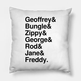 Rainbow list Pillow