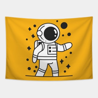 astronaut in space Tapestry