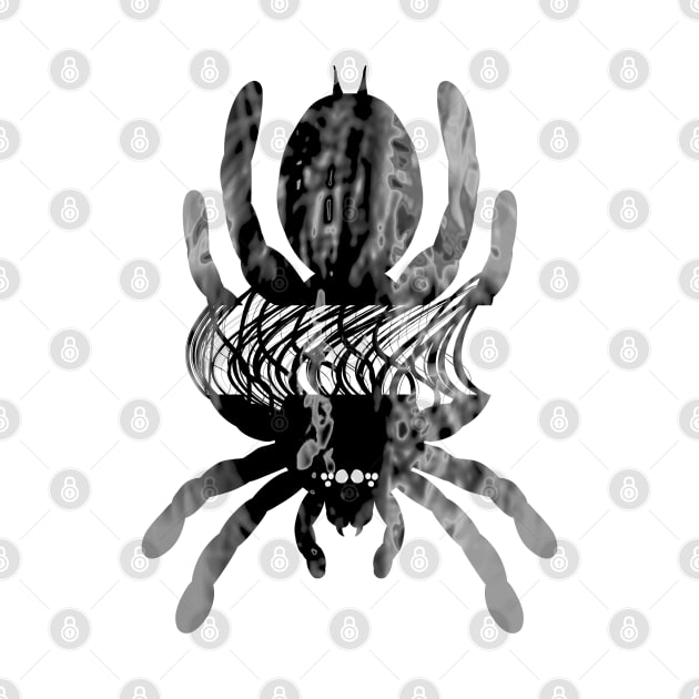 Tarantula Silhouette 81 (Tie Dye) by IgorAndMore