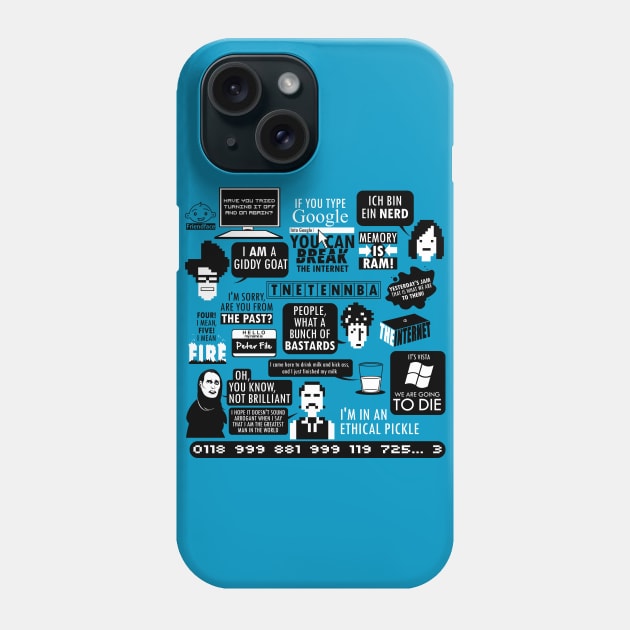 IT Quotes Phone Case by TomTrager