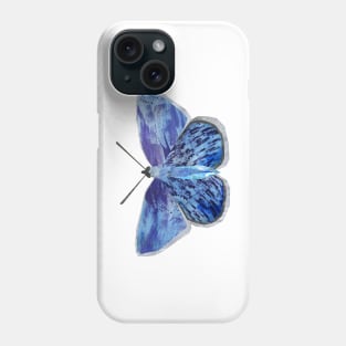 Common blue butterfly Phone Case