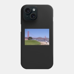 Crissy Field and Golden Gate Bridge Phone Case