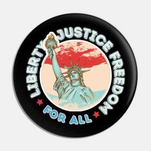 Freedom for all Pin