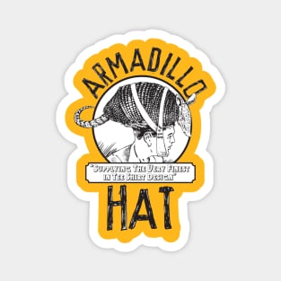 armadillo hat Magnet