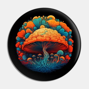 psychedelic mushroom Pin