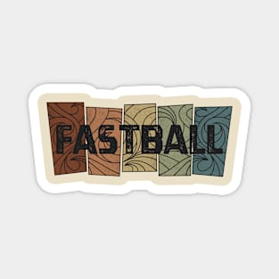 Fastball - Retro Pattern Magnet