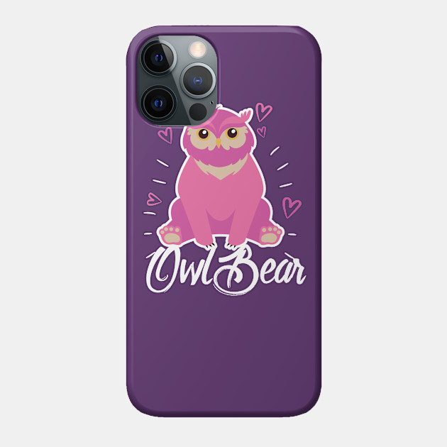 OwlBear (Pink) - Owlbear - Phone Case