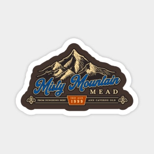 Misty Mountain Mead Magnet