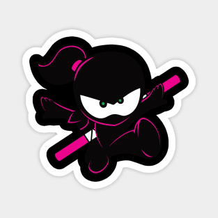 Ninja Kidz Pink Magnet