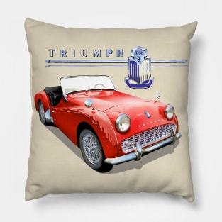 Triumph Tr3 Pillow